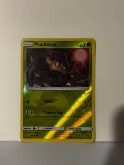 Phantump Reverse Holo SM - Guardians Rising 6/145 NM Pokemon Fast Ship - Image 1