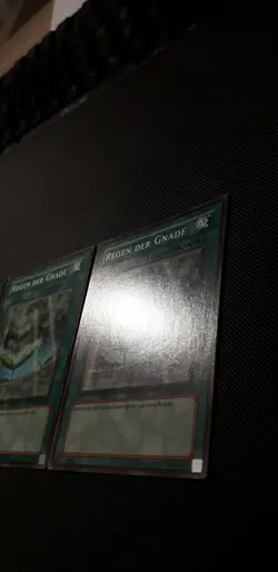 Yu-Gi-Oh! 3x Regen der Gnade, DB1-DE180, Common, 2. Auflage, Deutsch, NM/Back EX - Image 4