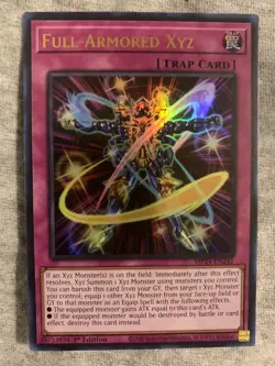 Yugioh! Full-Armored Xyz - MP24-EN241 - Ultra Rare - 1st Edition Near Mint, Engl - Image 1