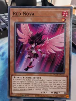 YuGiOh! Red Nova DLCS-EN113 1st Ed - Image 1