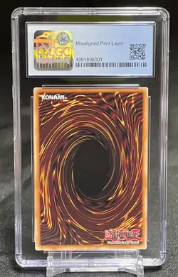 Yu-Gi-Oh! Chocolate Magician Girl MVP1-ENS52 Secret Rare 1st Edition CGC 9 Error - Image 5