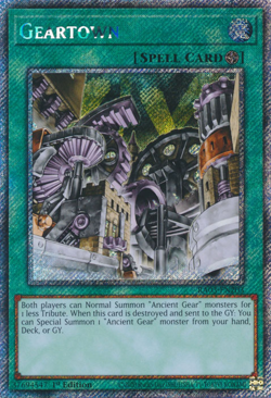 Geartown (RA03-EN203) - Platinum Secret Rare First ed. Yu-Gi-Oh! - Image 1