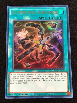 Yugioh Sky Striker Mecha Widow Anchor MAMA-EN010 1st Ultra (NM) - Image 1