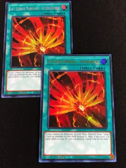Yugioh Sky Striker Maneuver Afterburners! BLC1-EN024 1st Ultra x2 (NM) - Image 1