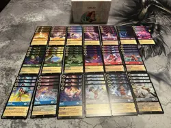 Disney Lorcana Fabled Playset(4x) Common/UC/Rare/Super Rare Lot of 772 Cards NM - Image 1