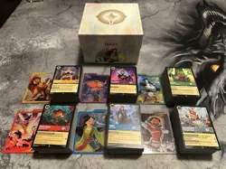 Disney Lorcana Fabled Playset(4x) Common/UC/Rare/Super Rare Lot of 772 Cards NM - Image 2