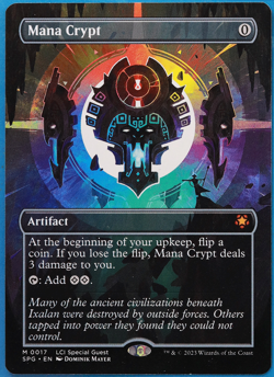 Mana Crypt Special Guests HEAVILY PLD Extended / Full Art CARD (505887) ABUGames - Image 1