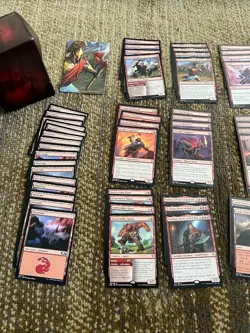 Magic Commander Deck MTG 86 Cards - Anex, Hardened In The Forge - Near Mint - Image 2