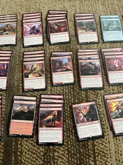 Magic Commander Deck MTG 86 Cards - Anex, Hardened In The Forge - Near Mint - Image 3