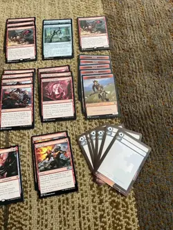 Magic Commander Deck MTG 86 Cards - Anex, Hardened In The Forge - Near Mint - Image 4