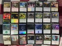 Magic The Gathering Card Lot With Holo Foil Storage Unit Find Wide Variety - Image 2