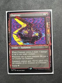 Chainsaw Showcase NM Duskmourn MTG Magic the Gathering Red English Card - Image 4