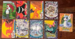 2000 Topps Pokemon TV Series 2 #EP2 Pokemon Card Lot (9 Cards) - Image 1