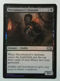 Necromancer's Assistant *FOIL Common* Magic MtG x1 M15 SP - Image 1