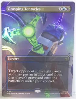 Grasping Tentacles [New, Near Mint] *Foil* Borderless {Spider-man MTG} +AC - Image 1