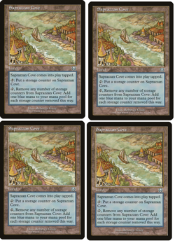 4 x Saprazzan Cove / Saprazz. Bucht - MERCADIAN MASQUES - englisch *Playset* - Image 1