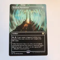 Magic the Gathering - Strionic Resonator (Borderless) Lost Caverns of Ixalan NM - Image 1