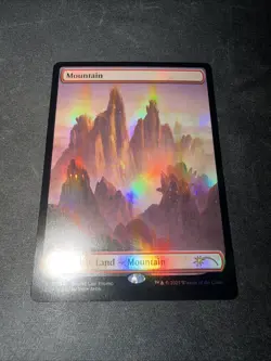 MTG Mountain John Avon Full Art *FOIL* MagicCon Atlanta 2025 MT/NM Combined Ship - Image 1