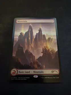 MTG Mountain John Avon Full Art *FOIL* MagicCon Atlanta 2025 MT/NM Combined Ship - Image 2