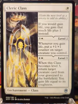 Cleric Class - Adventures in the Forgotten Realms - AFR - 6/281 - MTG - Image 1
