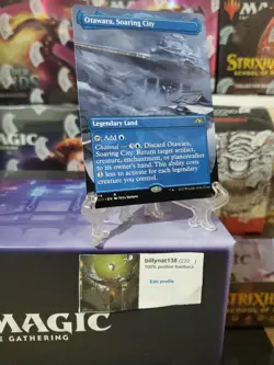 x1 Otawara, Soaring City NEO MTG 414/302 BORDERLESS RARE M/NM 1x - Image 1