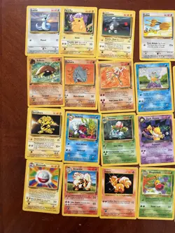 Pokemon Lot of 36 Cards 1999-2000 Light Play Ungraded - Image 2