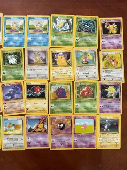 Pokemon Lot of 36 Cards 1999-2000 Light Play Ungraded - Image 3
