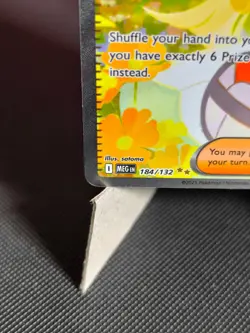 Lillie's Determination 184 Mega Evolution Pokemon TCG NM MEG 184/132 SIR - Image 5