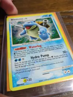 Pokemon Blastoise 2/132 Secret Wonders Holo Bleed - NM Swirl - Image 2