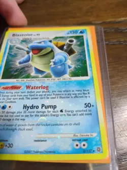 Pokemon Blastoise 2/132 Secret Wonders Holo Bleed - NM Swirl - Image 3
