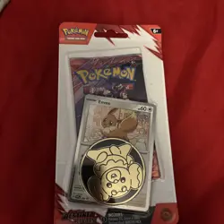 Pokemon TCG Scarlet & Violet Destined Rivals Checklane Blister EEVEE new sealed - Image 1