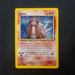 Entei Neo Revelation Holo 6/64 Pokemon TCG - Excellent LP - Image 1