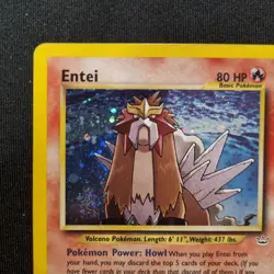 Entei Neo Revelation Holo 6/64 Pokemon TCG - Excellent LP - Image 4