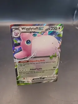 Pokemon Wigglytuff EX Double Rare Holo English S&V 151 - 040/165 NM - Image 2