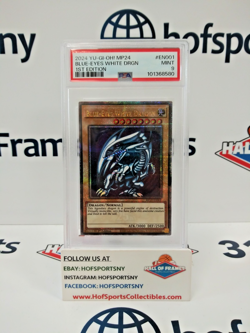2024 YU-GI-OH BLUE EYES WHITE DRAGON MP24 1ST EDITION EN001 PSA 9 - Image 1