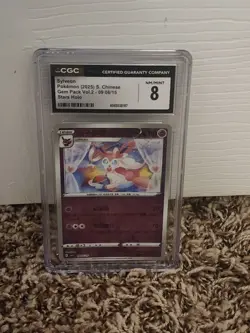 Pokemon TCG Sylveon Exclusive Chinese Gem Vol.2 Holo Card - Image 1