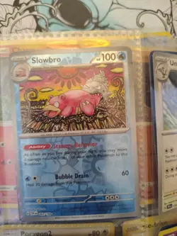 Slowbro 043/198 Reverse Holo Rare Scarlet Violet Base Set Pokemon TCG Card NM - Image 1