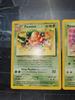 Parasect 35 & Paras 47 Card Lot Neo Revelation Pokemon - Image 2