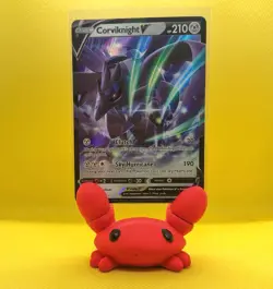 Pokemon TCG Corviknight v Holo Card Battle Styles 109/163 Mint Condition English - Image 1