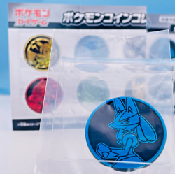Pokemon Card Game Coin Collection Lucario 2024 Japan Pokemon Center Gacha - Image 1
