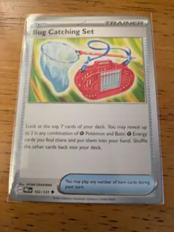 Prismatic Evolutions Pokemon Card Bug Catching Set Trainer 102/131 - Image 1