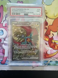 2025 Pokemon Roaring Moon ex Special Illustration Rare Card #162 Mint - Image 1