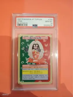 1997 Pokemon Topsun Jynx Card PSA 10 Gem Mint Blue Back - Image 1