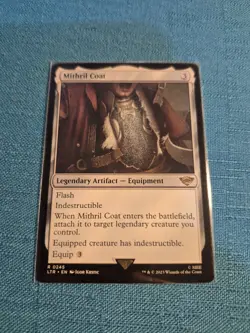 MTG LOTR Mithril Coat #245 Lord of the Rings Magic the Gathering - Image 1