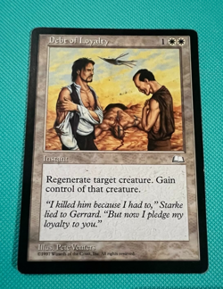 Debt of Loyalty - Weatherlight - MTG - Magic the Gathering - Image 1