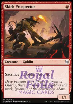 Skirk Prospector 1x FOIL DOM MTG Dominaria Common MINT red - Image 1