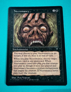 Necromancy - Visions - MTG - Magic the Gathering - Image 1