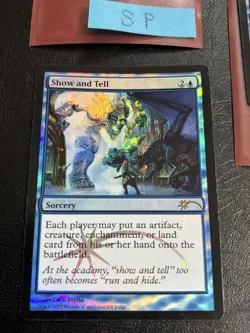 MTG EN Foil Real Presentation Education Show and Tell Judge Reward Meteor Mark S - Image 2