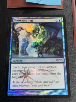 MTG EN Foil Real Presentation Education Show and Tell Judge Reward Meteor Mark S - Image 3