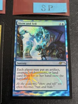 MTG EN Foil Real Presentation Education Show and Tell Judge Reward Meteor Mark S - Image 5